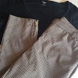 H&M Plaid Ankle Pant